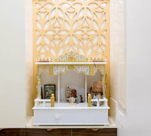 Wall Niche puja unit