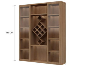 Display / Crockery Unit – Walnut Finish- In Kolkata